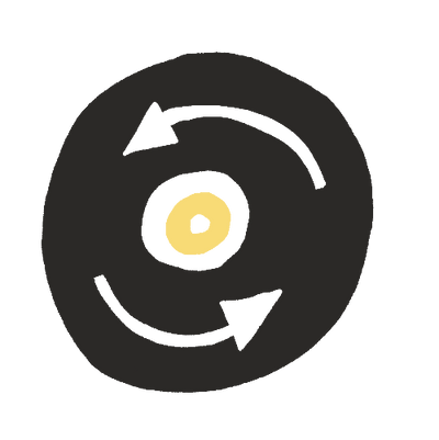 You press play