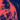 Album cover for Landscape From Memory by Rival Consoles, featuring expressive red brushstrokes over a deep navy blue background, available at 12 Bar Music and Social.
